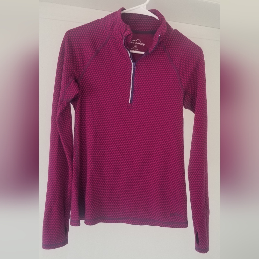 Eddie Bauer quarter zip pullover